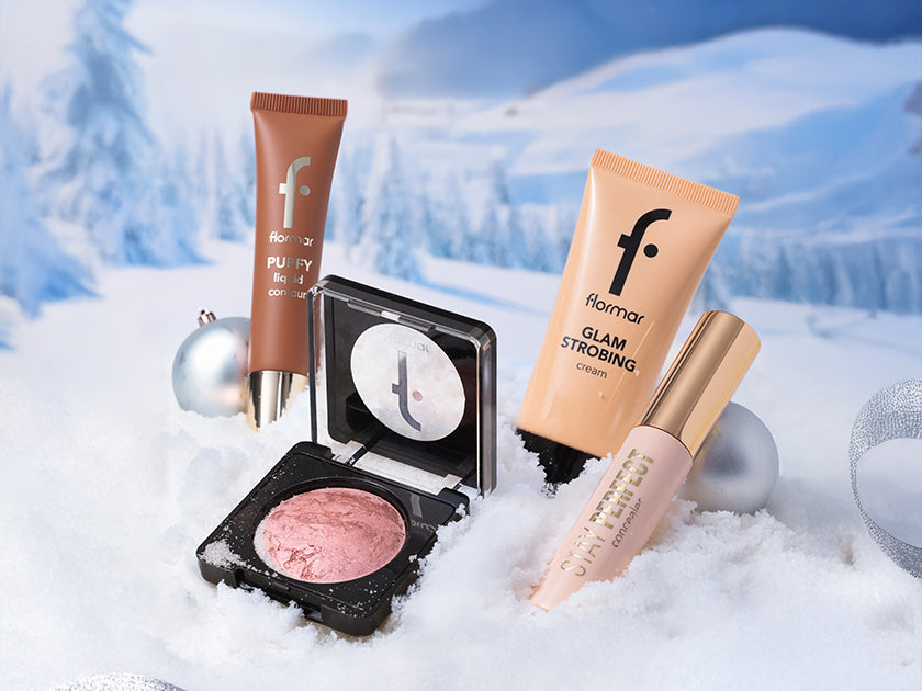 Adapt to the Cold Winter Days: Frosted Makeup