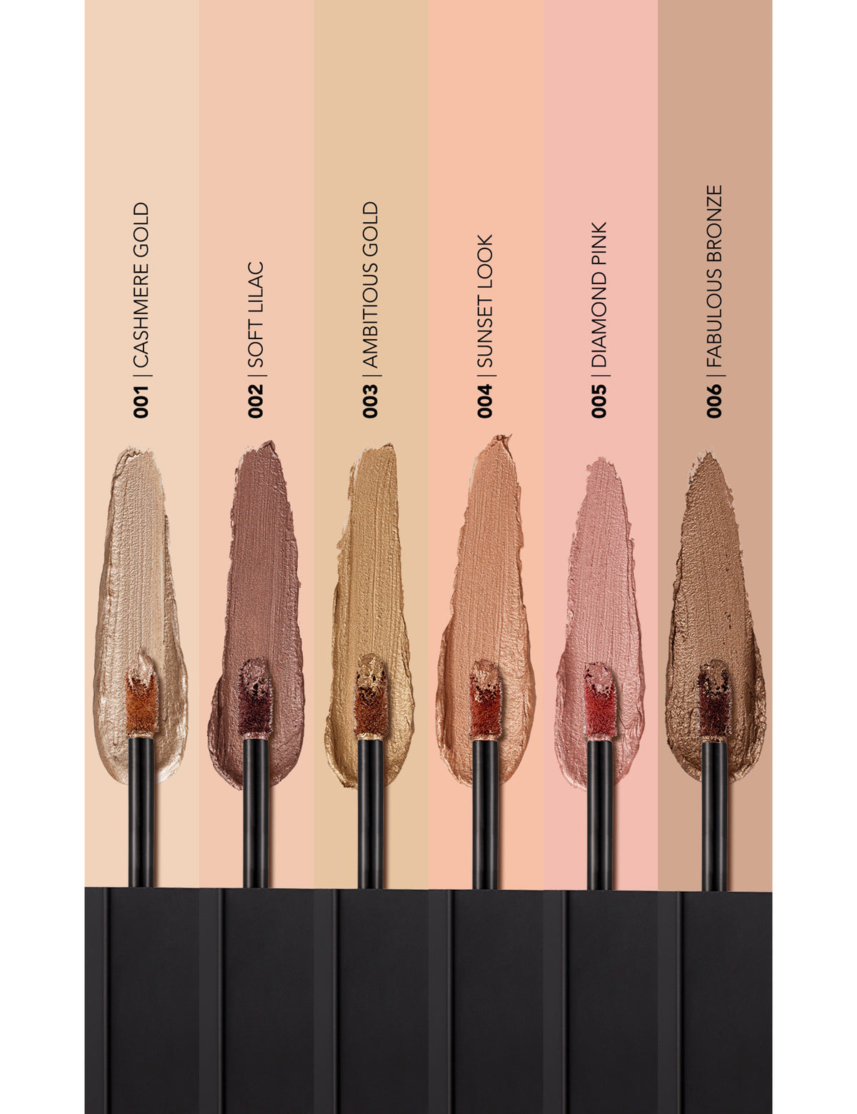 Flormar Shimmer & Shine Liquid Shadow - 001 Cashmere Gold