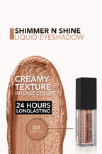 Flormar Shimmer & Shine Liquid Shadow - 004 Sunset Look