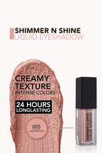 Flormar Shimmer & Shine Liquid Shadow - 005 Diamond Pink