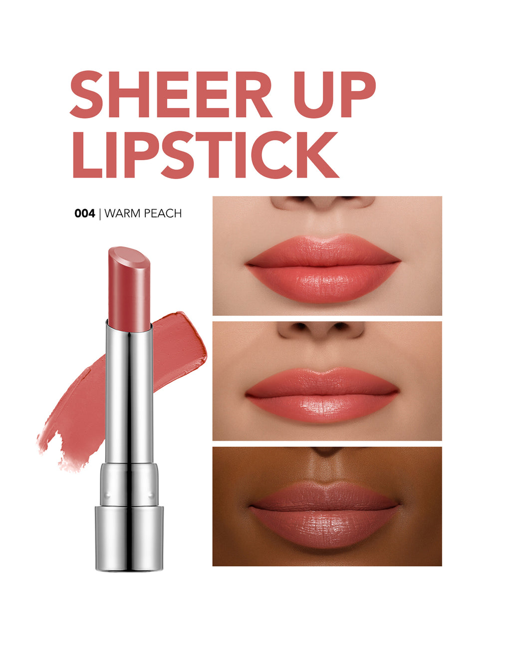 Flormar Sheer Up Lipstick