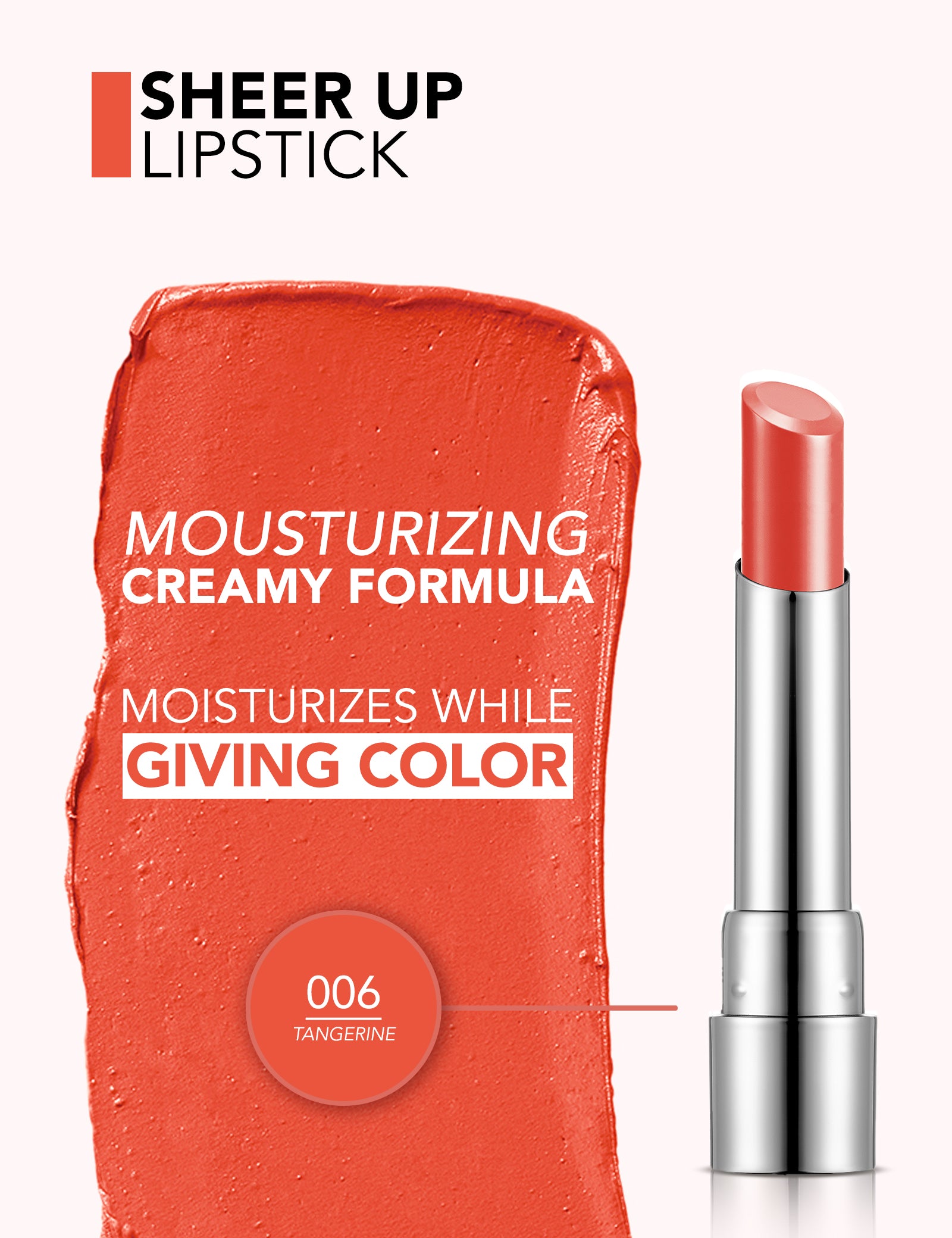 Flormar Sheer Up Lipstick