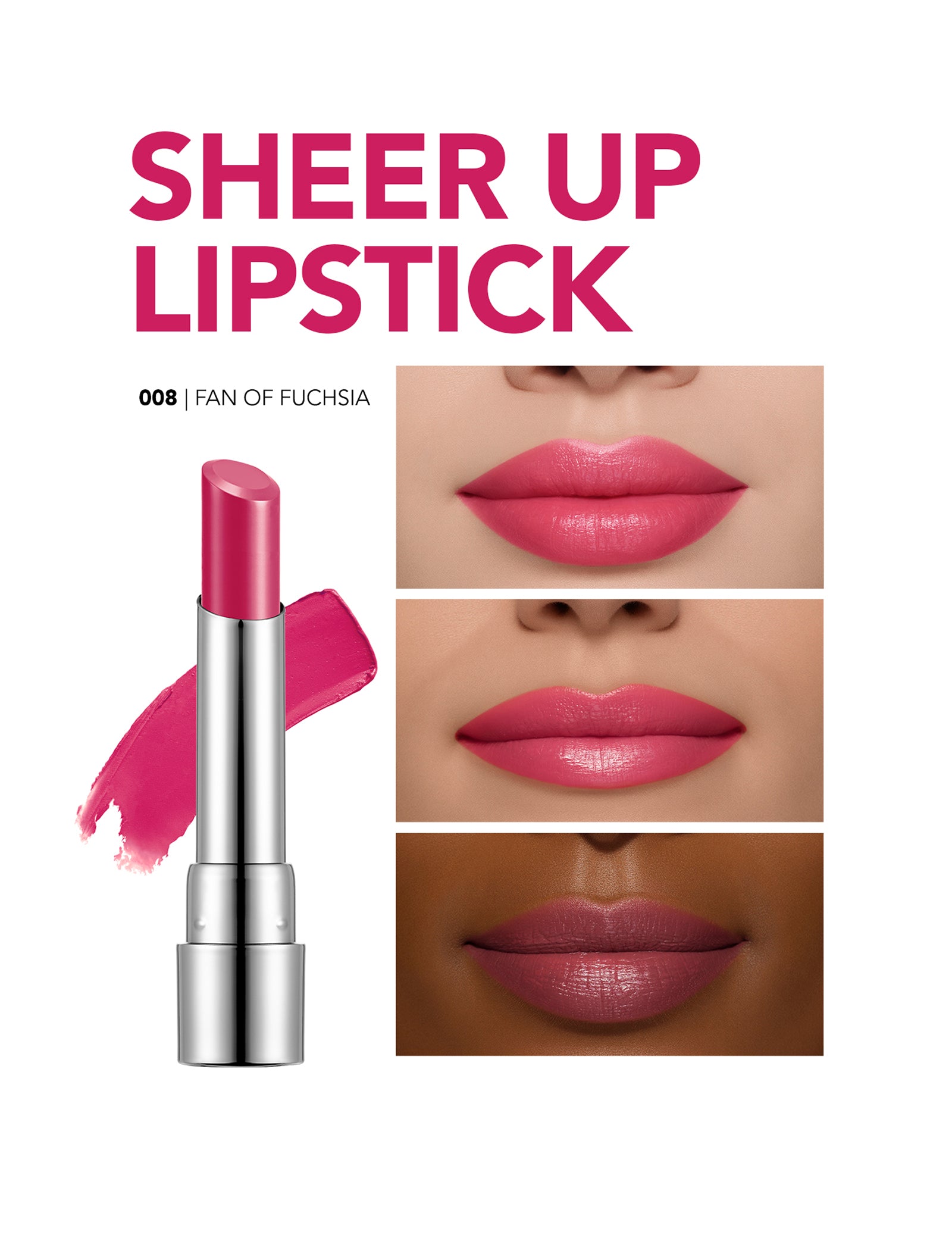 Flormar Sheer Up Lipstick