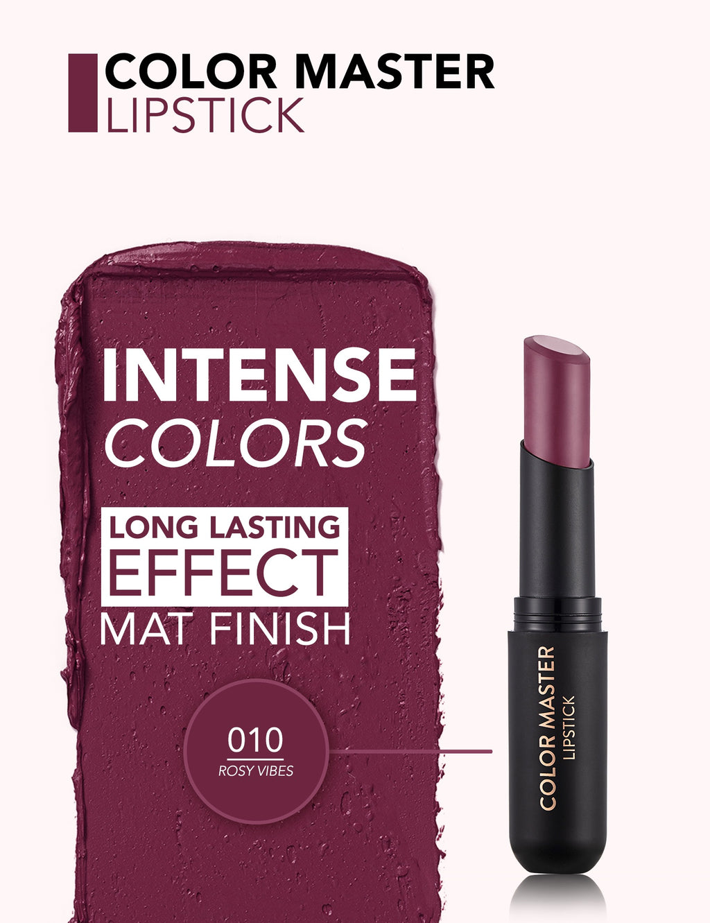 Flormar Color Master Lipstick – formula detail