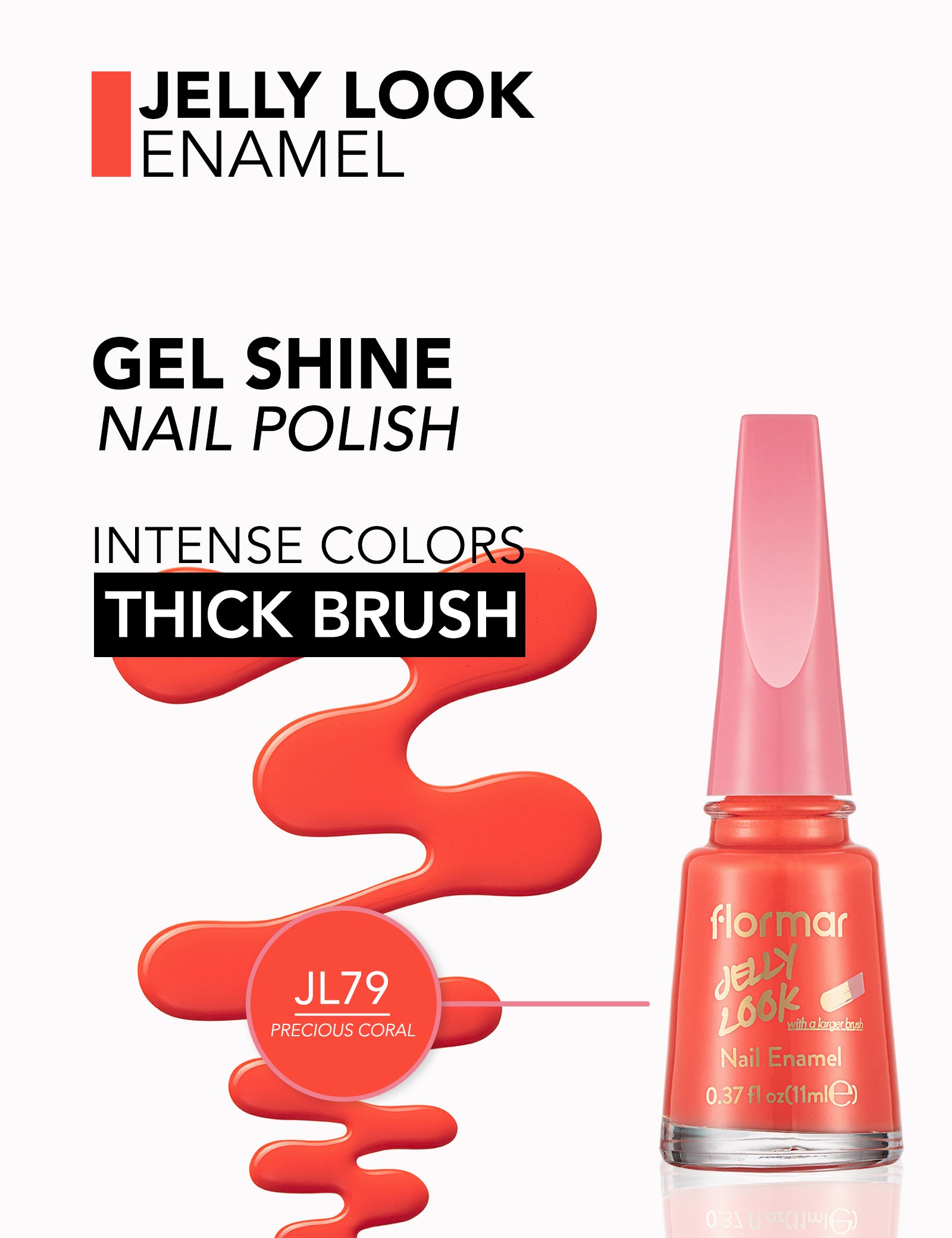 Flormar Jelly Look Nail Enamel