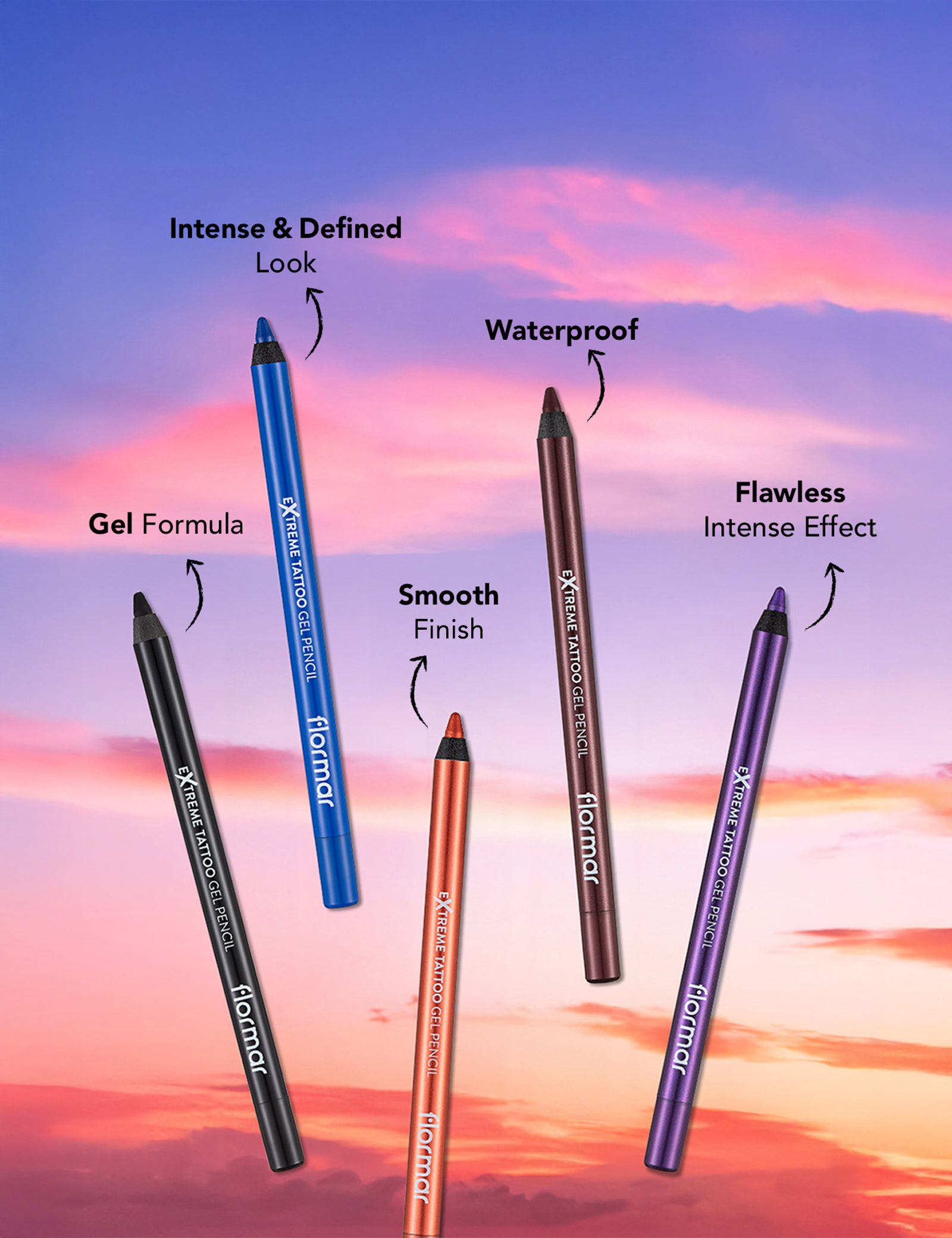 Flormar Extreme Tattoo Gel Pencil