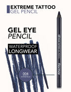 Flormar Extreme Tattoo Gel Pencil - 004 Intense Blue