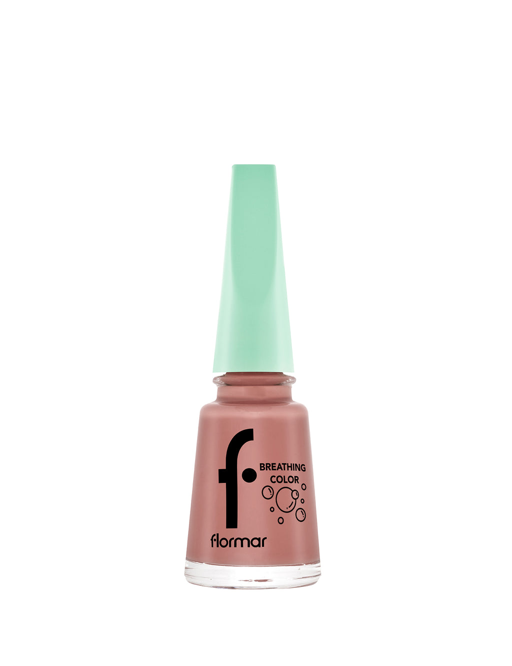 Flormar Breathing Color Nail Enamel - 010 Peach N Crem