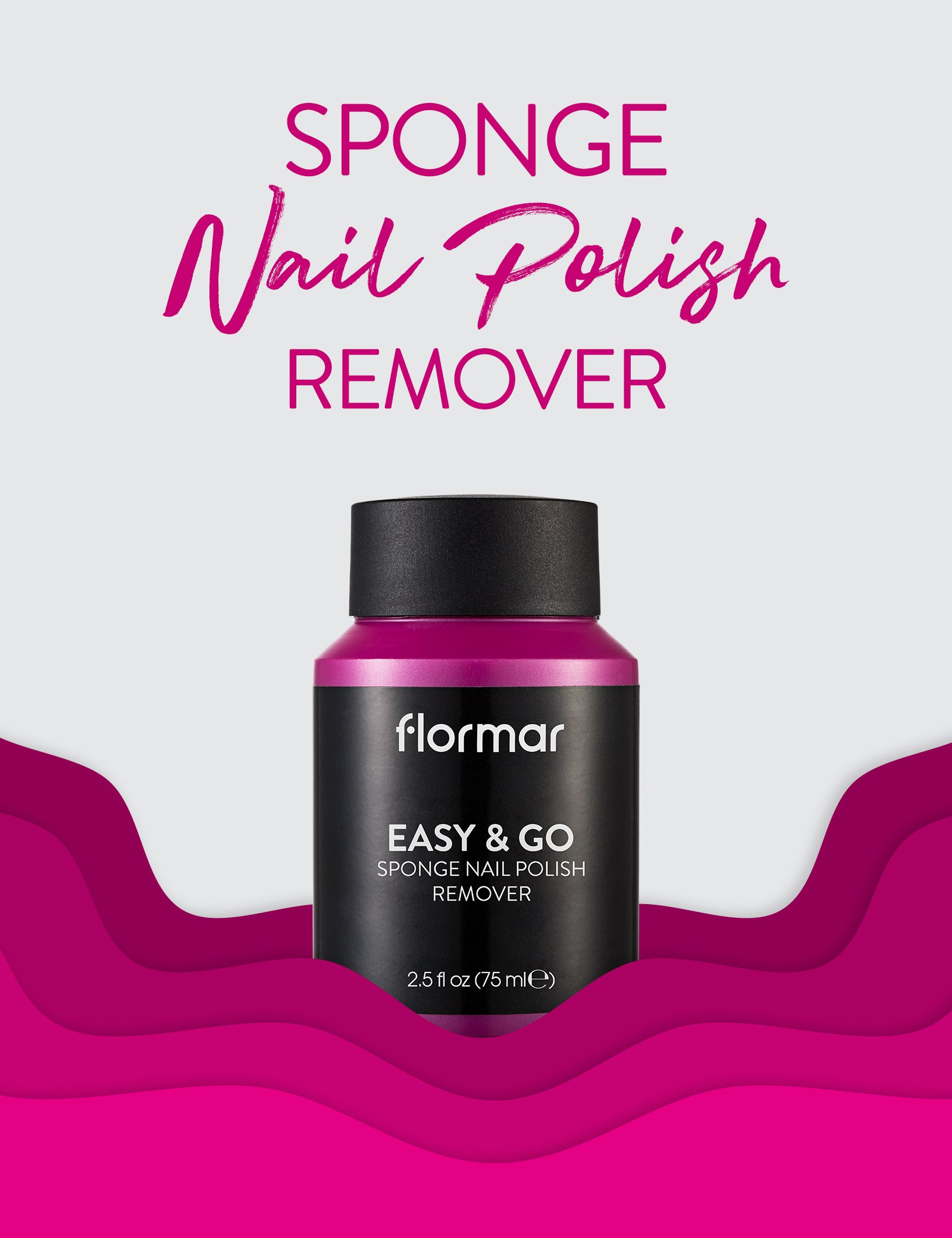 Flormar Easy & Go Sponge Nail Polish Remover