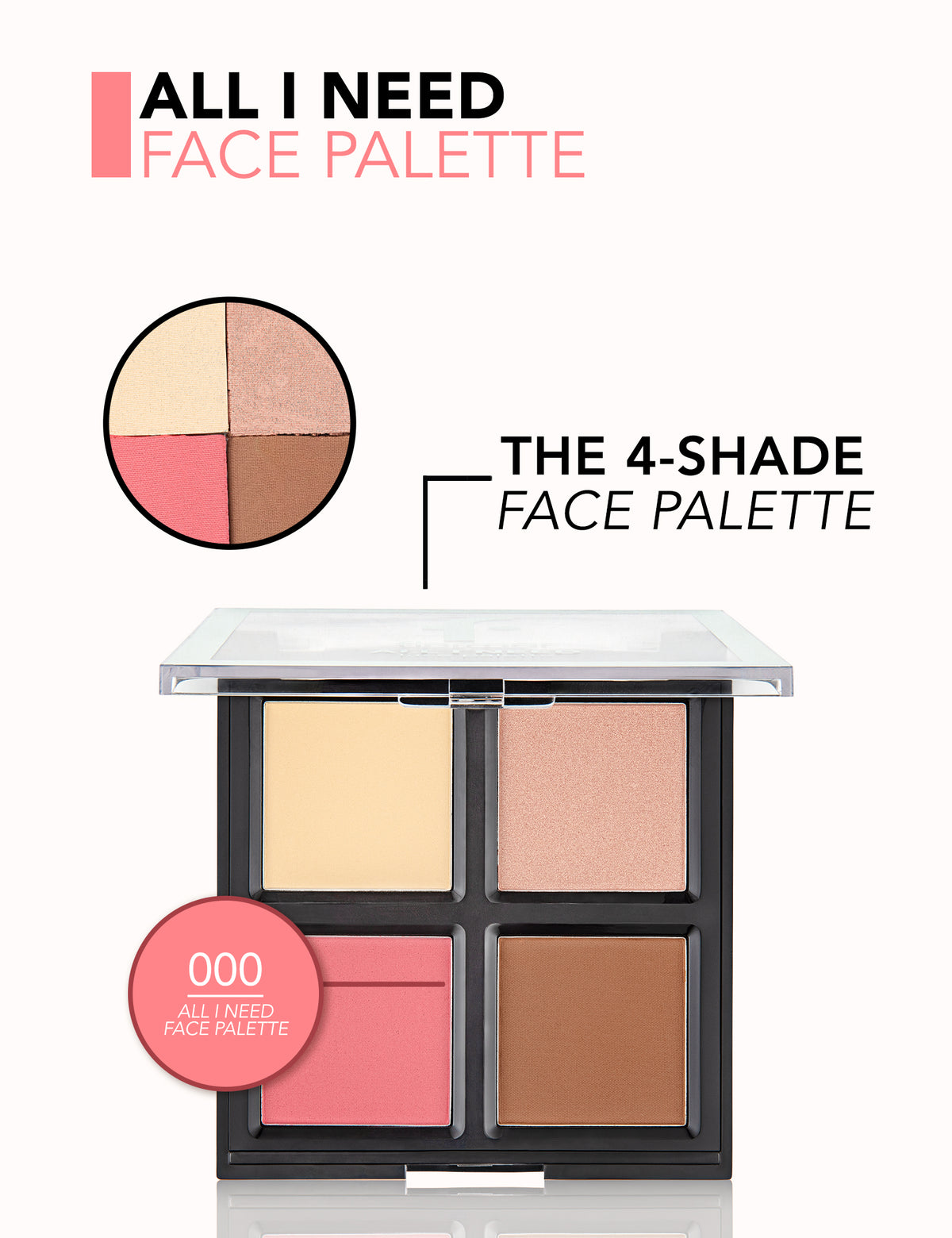 Flormar All I Need Face Palette - 000 Ll I Need Face Palette Plt