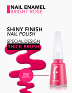Flormar Nail Enamel - 058 Bright Rose New
