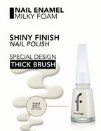 Flormar Nail Enamel - 227 Milk Foam New