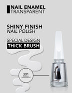 Flormar Nail Enamel - 301 Glass Effect New