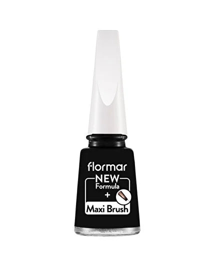 Flormar Nail Enamel - 313 Black Minimalism New