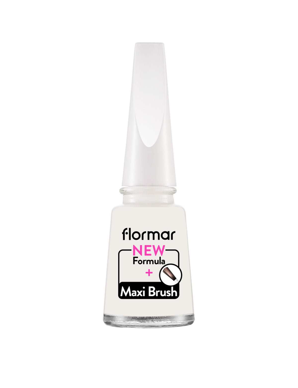 Flormar Nail Enamel - 319 White Dance New