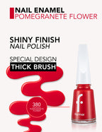 Flormar Nail Enamel - 380 Pomegrante Flowr New