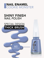 Flormar Nail Enamel - 465 Cookie Monster New