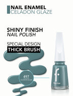 Flormar Nail Enamel - 497 Celadon Glaze New