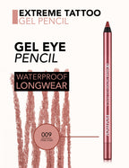 Flormar Extreme Tattoo Gel Pencil - 009 Pink Star