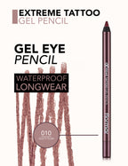 Flormar Extreme Tattoo Gel Pencil - 010 Dusty Plum