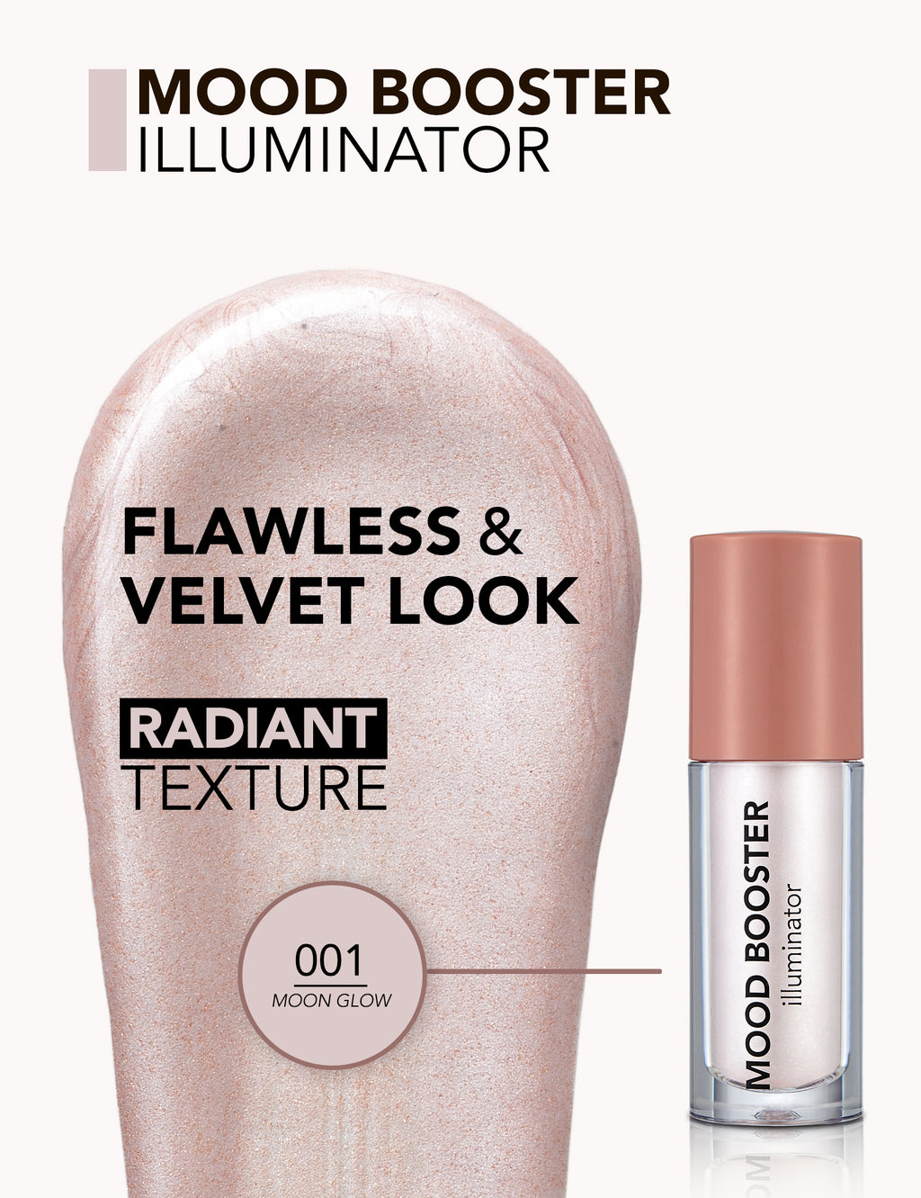 Flormar Mood Booster Illuminator - 001 Moon Glow
