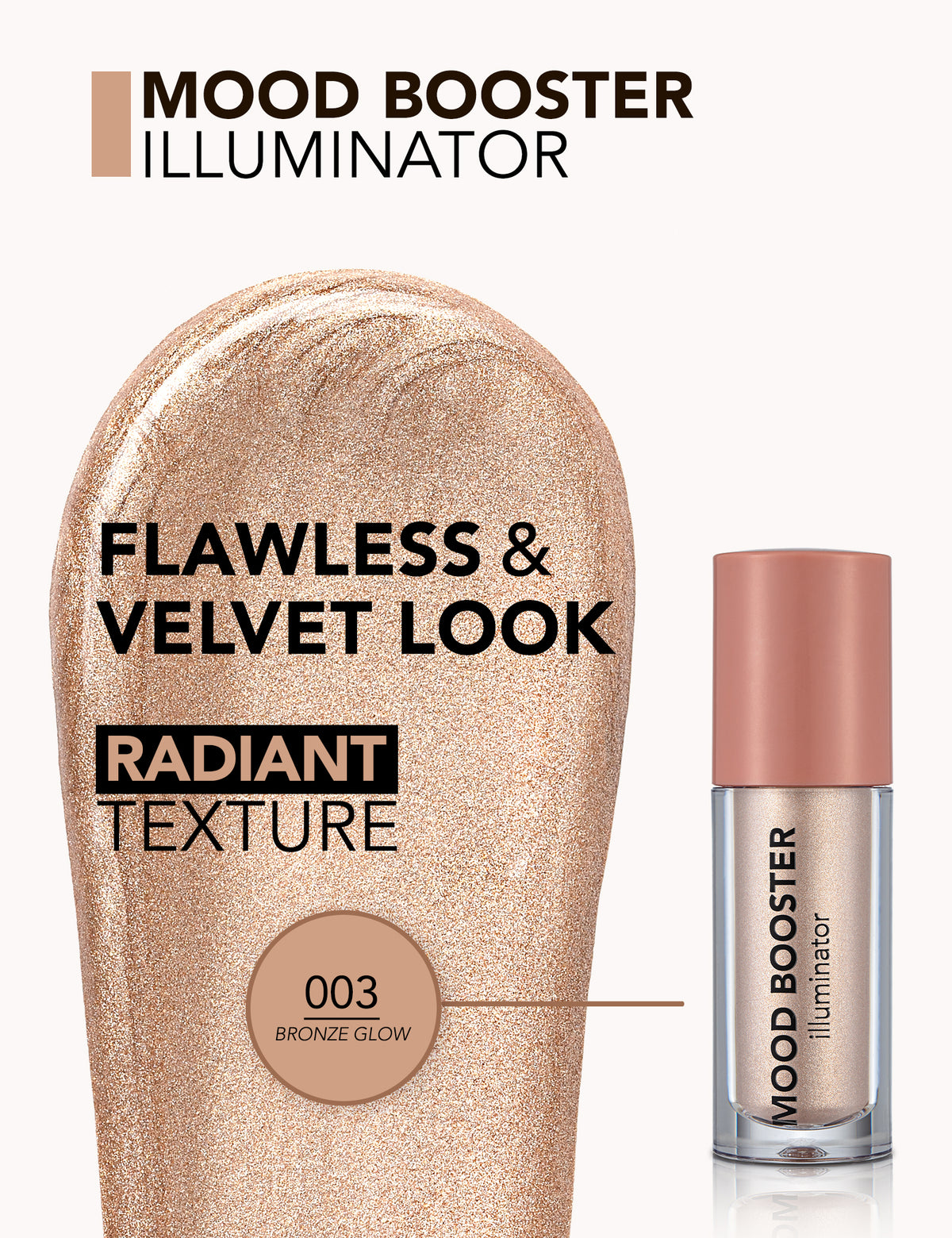 Flormar Mood Booster Illuminator - 003 Bronze Glow