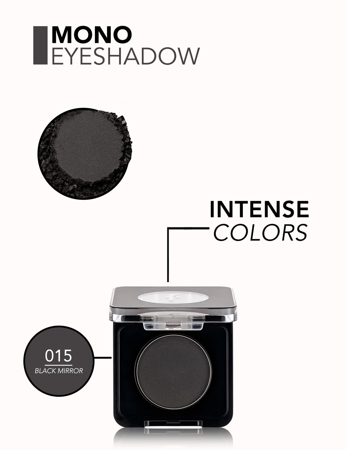 Flormar Mono Eyeshadow - BLACK MIRROR
