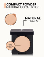 Flormar Compact Powder - 093 Natural Coral Beige