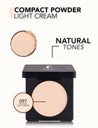 Flormar Compact Powder - 097 Light Cream