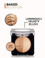 Flormar Baked Blush-On - 055 Dual Gold