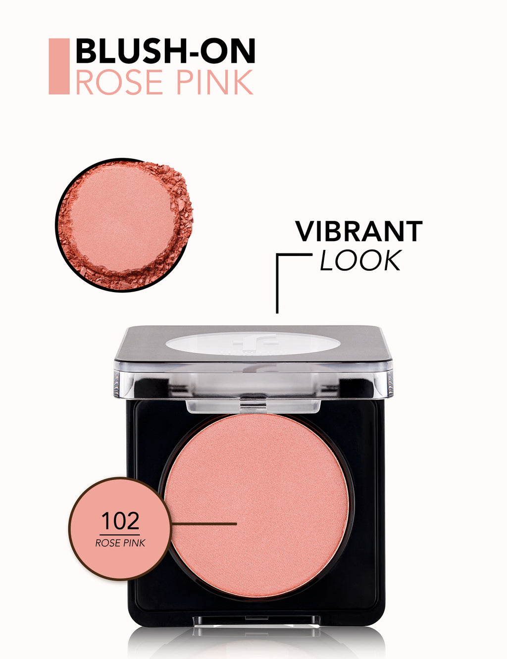 Flormar Blush-On - 102 Rose Pink