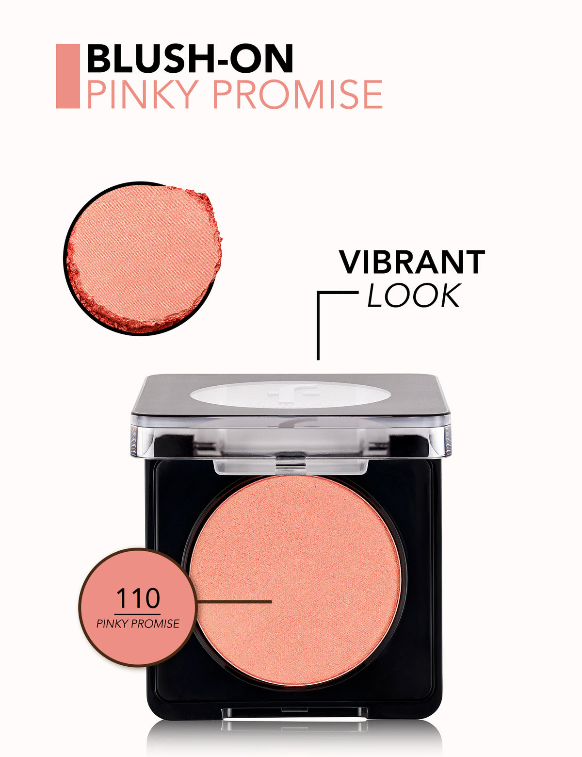 Flormar Blush-On - 110 Pinky Promise