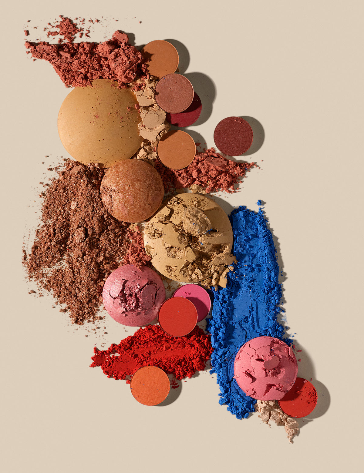 Flormar Baked Eyeshadow - 003 Orange Popsicle