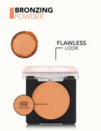 Flormar Bronzing Powder - 002 Rose Gold