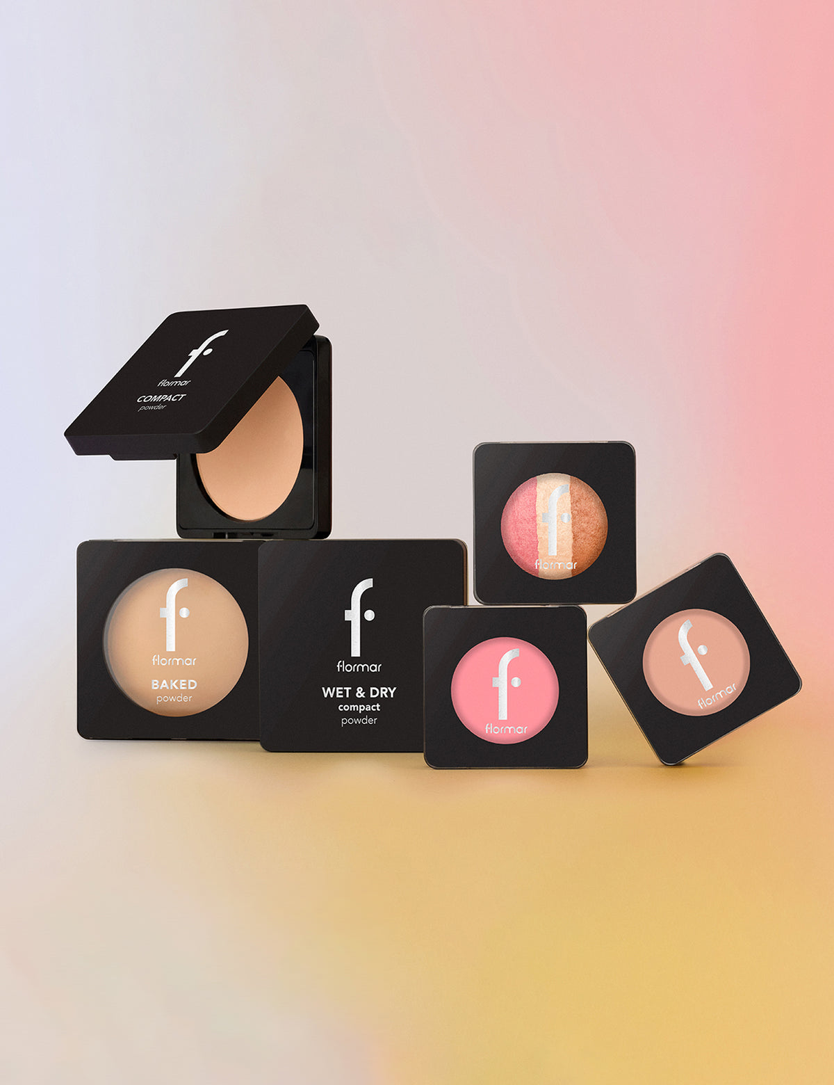Flormar Wet & Dry Compact Powder - 004 Sandy Vanilla