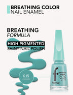 Flormar Breathing Color Nail Enamel - 015 Energized