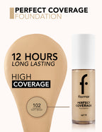 Flormar Perfect Coverage Foundation - 102 Sft Beige Np