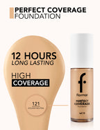 Flormar Perfect Coverage Foundation - 121 Goldn Ntrl Np