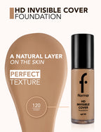 Flormar Hd Invisible Cover Foundation - 120 Hney Np