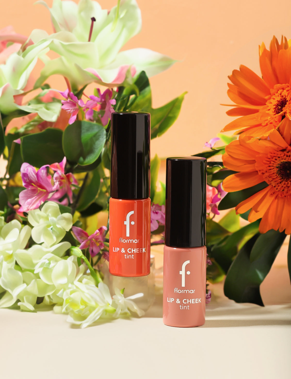 Flormar Lip & Cheek Tint - 001 Scarlet Ruby