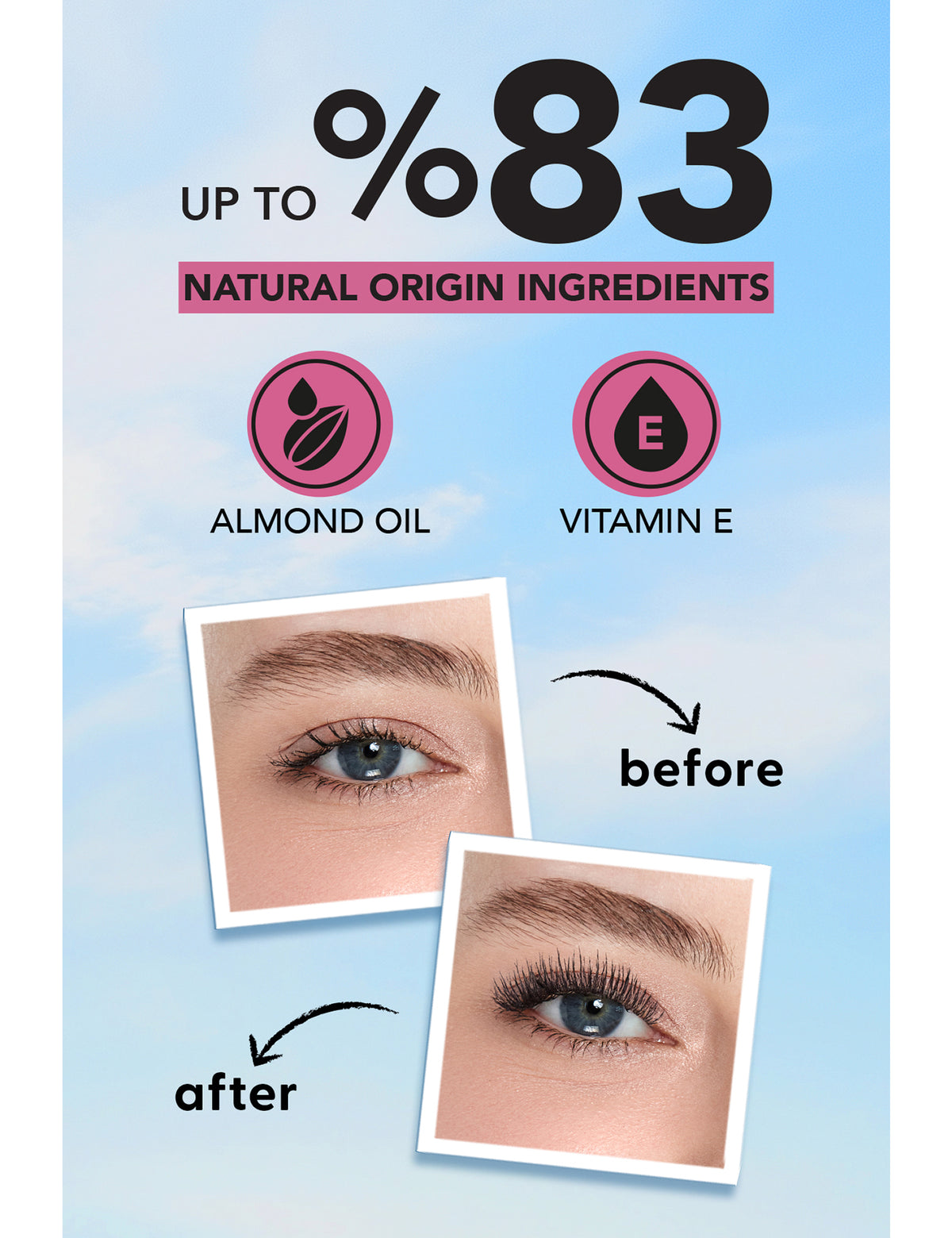 Flormar Longer Than Ever Mascara - 001 Lormar Longer Than Ever Mascara