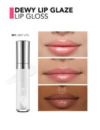 Flormar Dewy Lip Glaze - 001 Wet Lps