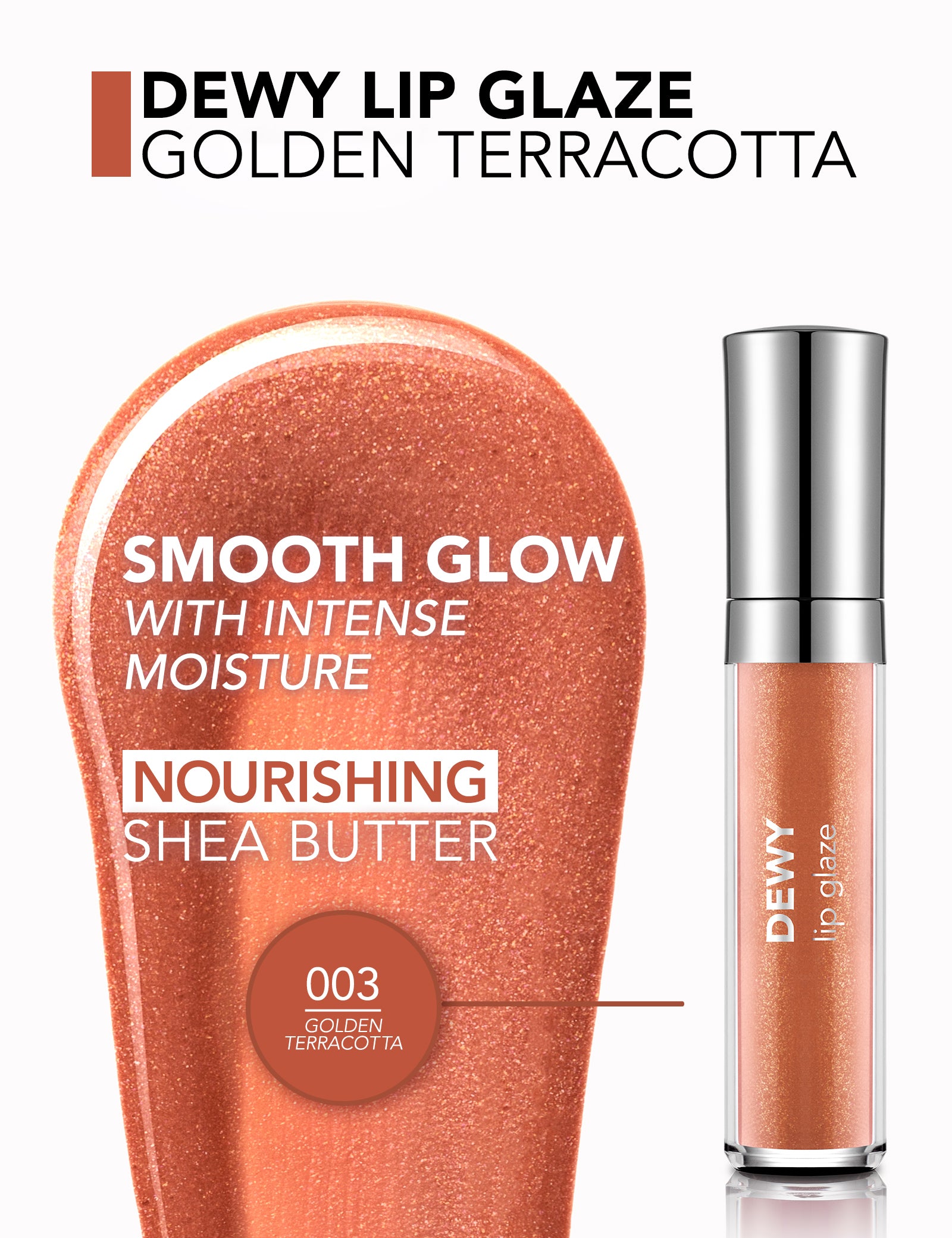 Flormar Dewy Lip Glaze 001 Wet Lips