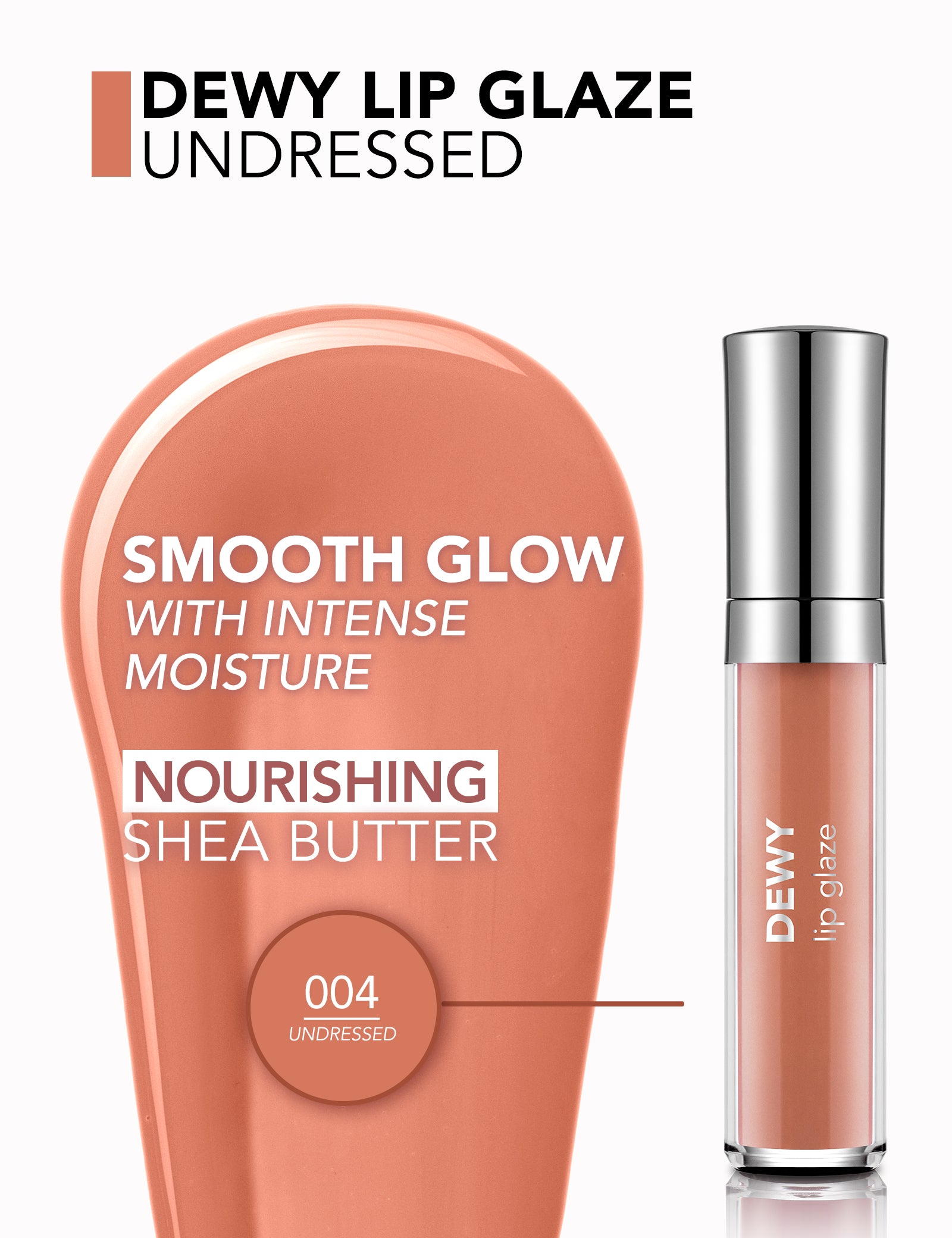 Flormar Dewy Lip Glaze 001 Wet Lips