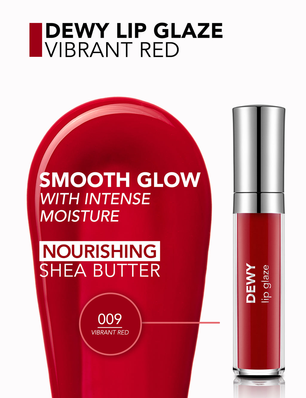 Flormar Dewy Lip Glaze 001 Wet Lips