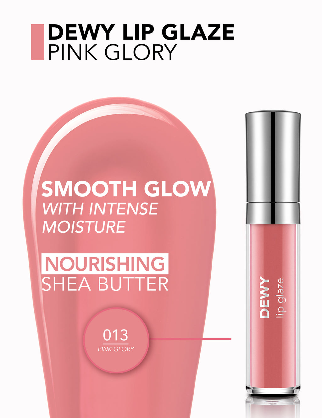 Flormar Dewy Lip Glaze 001 Wet Lips