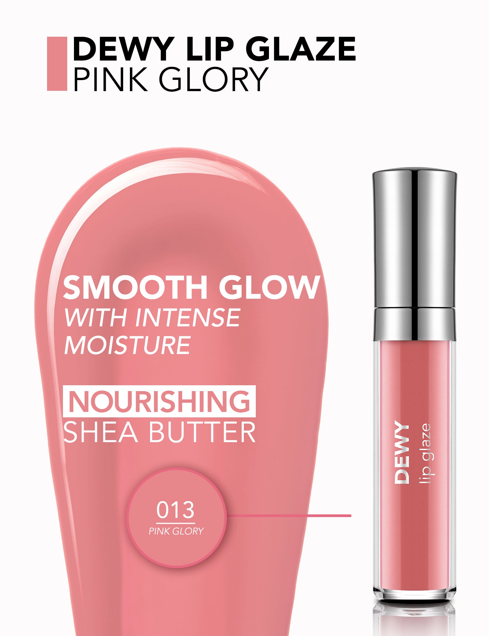 Flormar Dewy Lip Glaze 001 Wet Lips