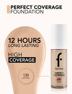 Flormar Perfect Coverage Foundation - 130 Light Beige Np