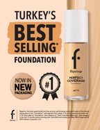 Flormar Perfect Coverage Foundation - 134 Golden Honey Np