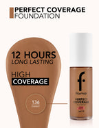Flormar Perfect Coverage Foundation - 136 Chesnut Np